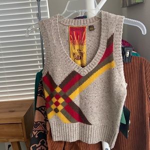L.AM.B. Sweater Vest- Small (NWT)
